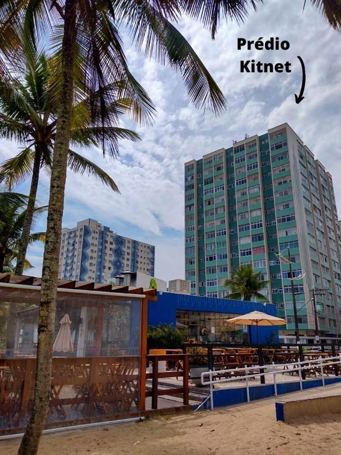 Kitnet Pe Na Areia- Guilhermina Praia Grande  Eksteriør bilde